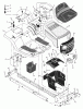 Murray 425303x92A - B&S/ 42" Lawn Tractor (2002) (Walmart) Ersatzteile Chassis & Hood