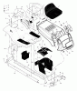 Murray 425306x48A - B&S/ 42" Lawn Tractor (2003) (Mills) Ersatzteile Chassis & Hood