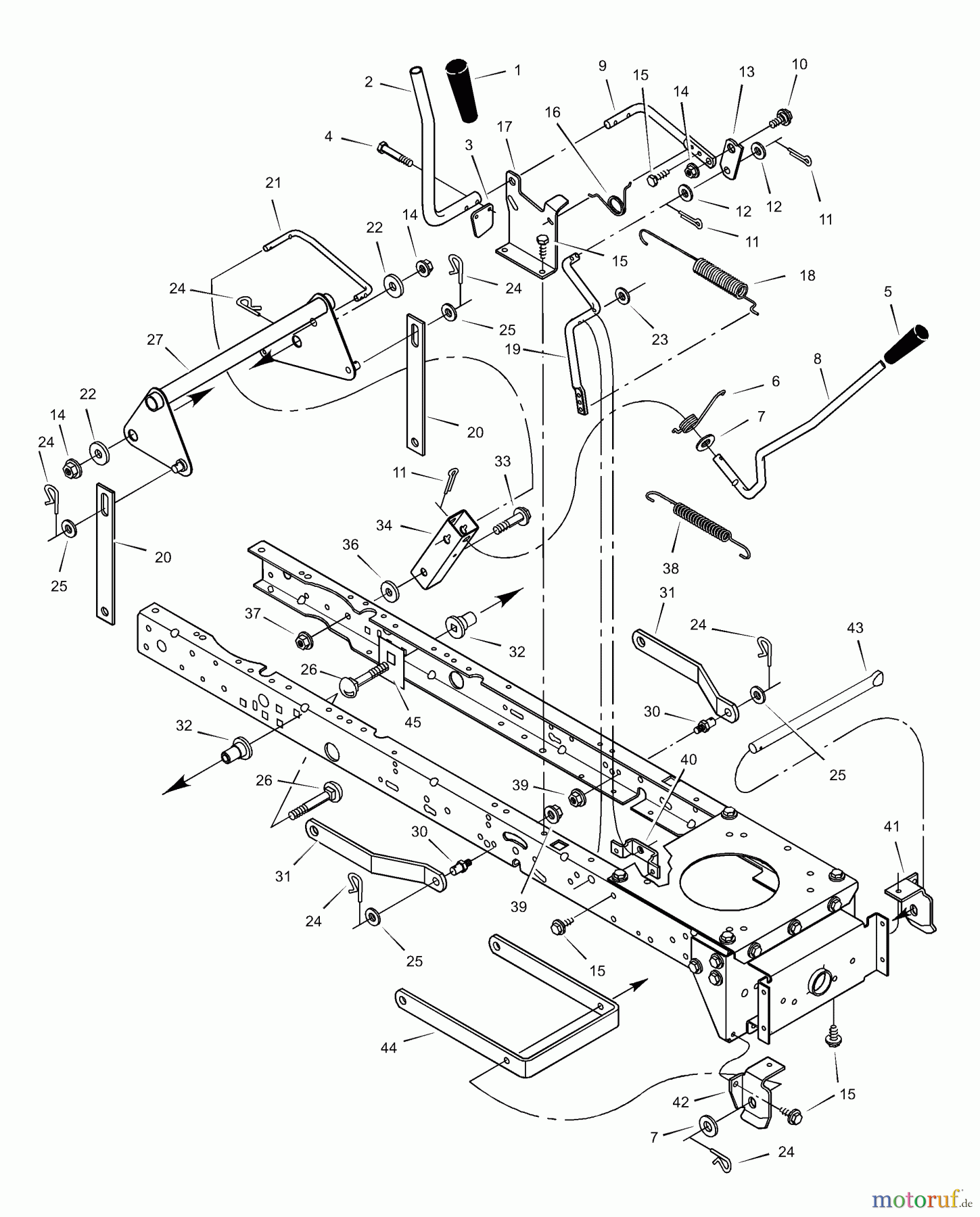 Murray Rasen- und Gartentraktoren 425306x48A - B&S/Murray 42