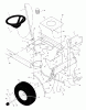 Murray 425306x48A - B&S/ 42" Lawn Tractor (2003) (Mills) Ersatzteile Steering