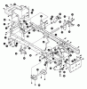 Murray 42531x7A - Scotts 42" Lawn Tractor (1997) (Home Depot) Ersatzteile Frame Assembly