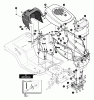 Murray 42531x7A - Scotts 42" Lawn Tractor (1997) (Home Depot) Ersatzteile Front Chassis Assembly