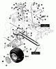 Murray 42531x7A - Scotts 42" Lawn Tractor (1997) (Home Depot) Ersatzteile Motion Drive Assembly