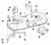 Murray 42531x7A - Scotts 42" Lawn Tractor (1997) (Home Depot) Ersatzteile Pre-painted Blade Housing Assembly