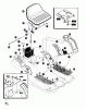 Murray 42531x7A - Scotts 42" Lawn Tractor (1997) (Home Depot) Ersatzteile Rear Chassis Assembly
