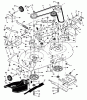 Murray 42534A - 42" Lawn Tractor (1997) Ersatzteile Mower Housing
