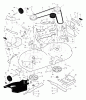 Murray 42534x30A - 42" Lawn Tractor (1998) Ersatzteile Mower Housing