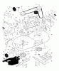 Murray 42539A - 42" Lawn Tractor (1998) Ersatzteile Mower Housing