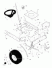 Murray 42539A - 42" Lawn Tractor (1998) Ersatzteile Steering