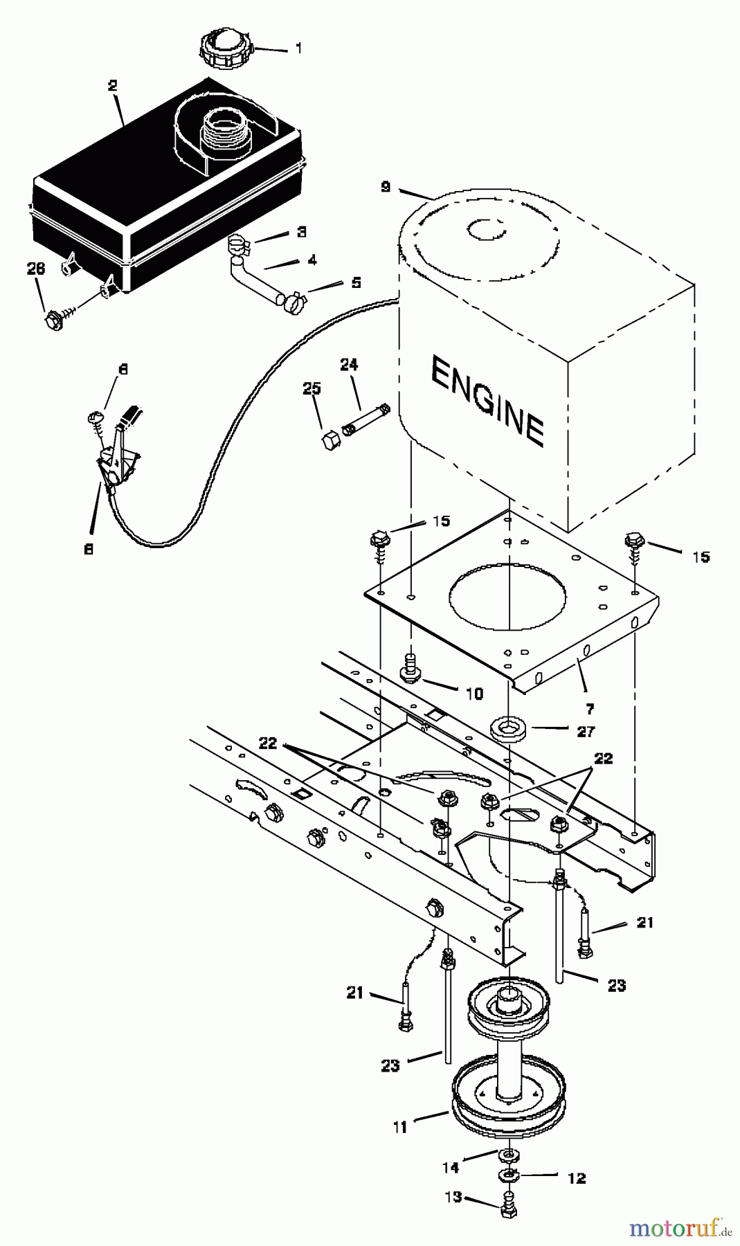Murray Rasen- und Gartentraktoren 42539x92A - B&S/Murray 42