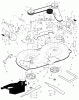 Murray 42541B - 42" Lawn Tractor (1998) Ersatzteile Mower Housing