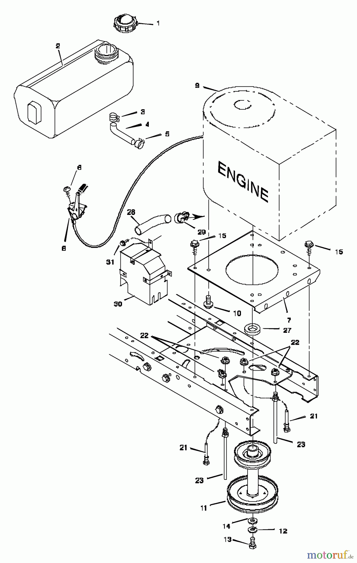 Murray Rasen- und Gartentraktoren 42542x6A - Murray Ultra 42