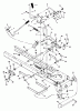 Murray 42542x6A - Ultra 42" Lawn Tractor (1997) Ersatzteile Mower Housing Suspension