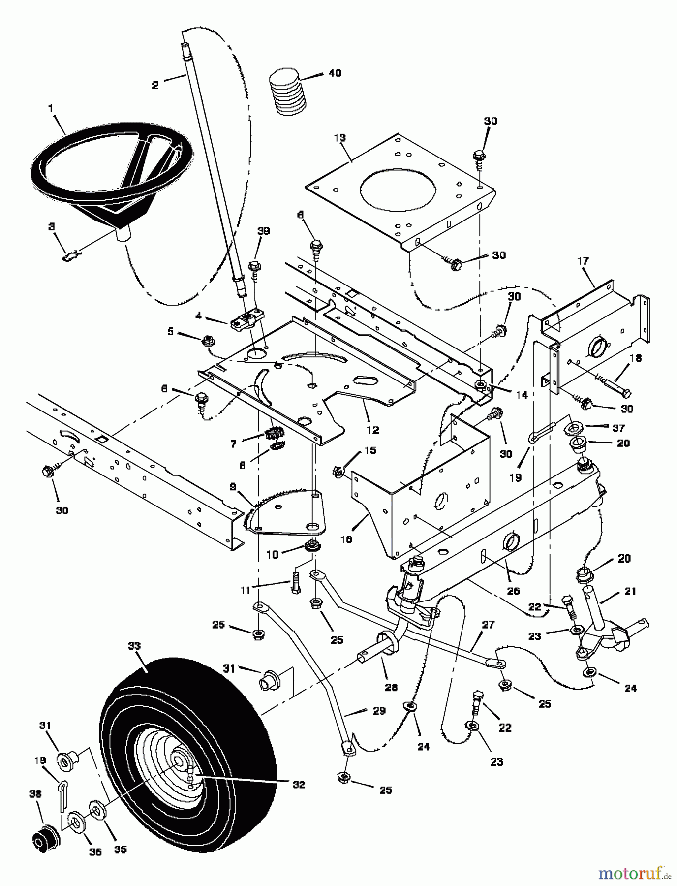 Murray Rasen- und Gartentraktoren 42543x6A - Murray Ultra 42
