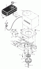 Murray 42544x8G - Scotts 42" Lawn Tractor (2001) (Home Depot) Ersatzteile Engine Mount
