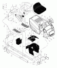 Murray 425600x31A - Scotts 42" Lawn Tractor (2003) (Home Depot) Ersatzteile Chassis & Hood