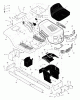 Murray 425600x48A - B&S/ 42" Lawn Tractor (2005) (Mills) Ersatzteile Chassis & Hood