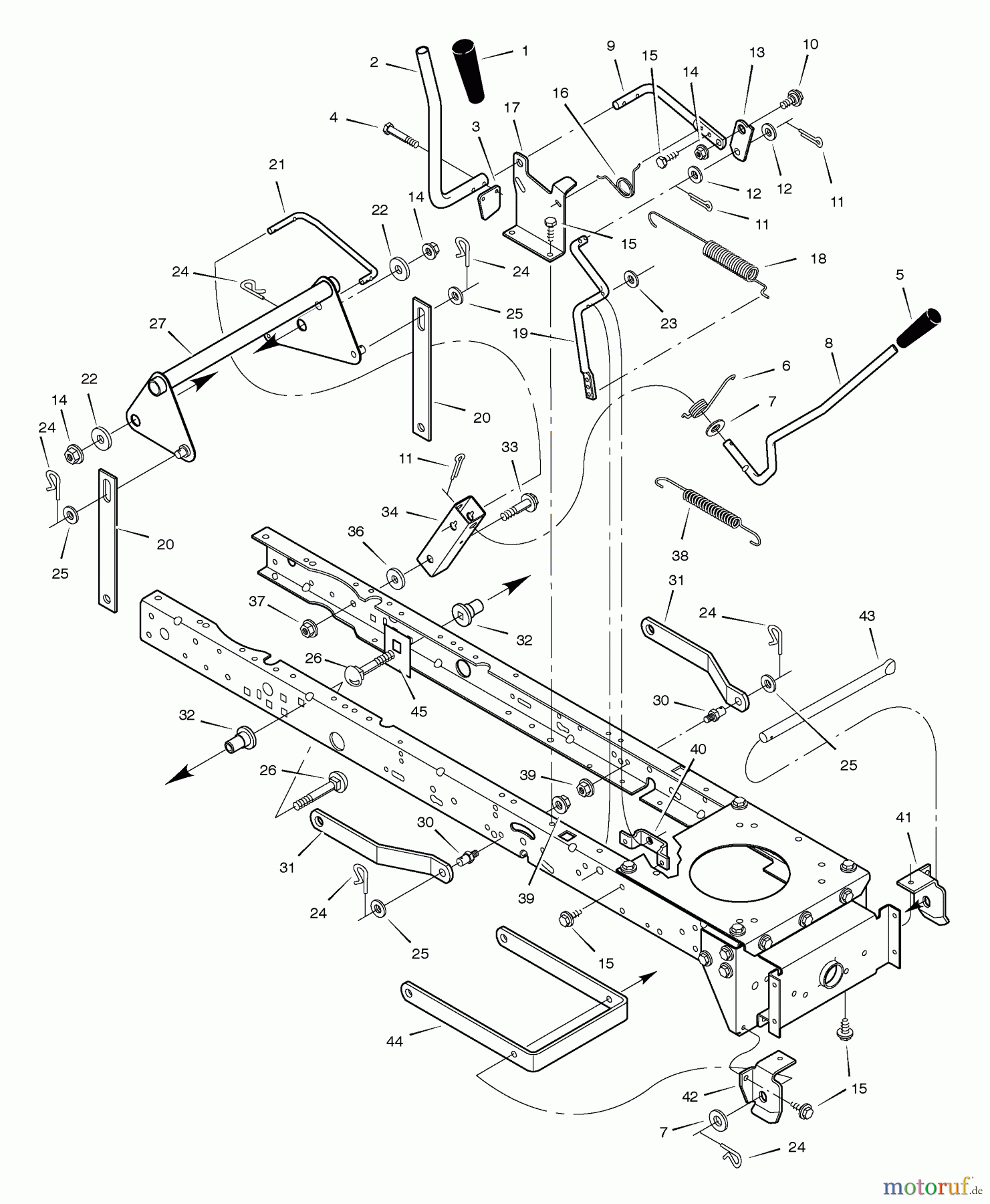 Murray Rasen- und Gartentraktoren 425600x48A - B&S/Murray 42
