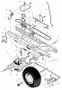 Murray 425600x8A - Scotts 42" Lawn Tractor (2003) (Home Depot) Ersatzteile Drive Assembly