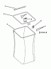 Murray 7600069 - Triple Bag Grass Catcher Ersatzteile Grass Bag Assembly