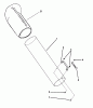 Murray 7600069 - Triple Bag Grass Catcher Ersatzteile Grass Tube Group