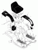Murray 425605x692A - Stanley 42" Lawn Tractor (2001) Ersatzteile Rear Body