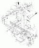 Murray 425605x692B - Stanley 42" Lawn Tractor (2002) Ersatzteile Mower Housing Suspension