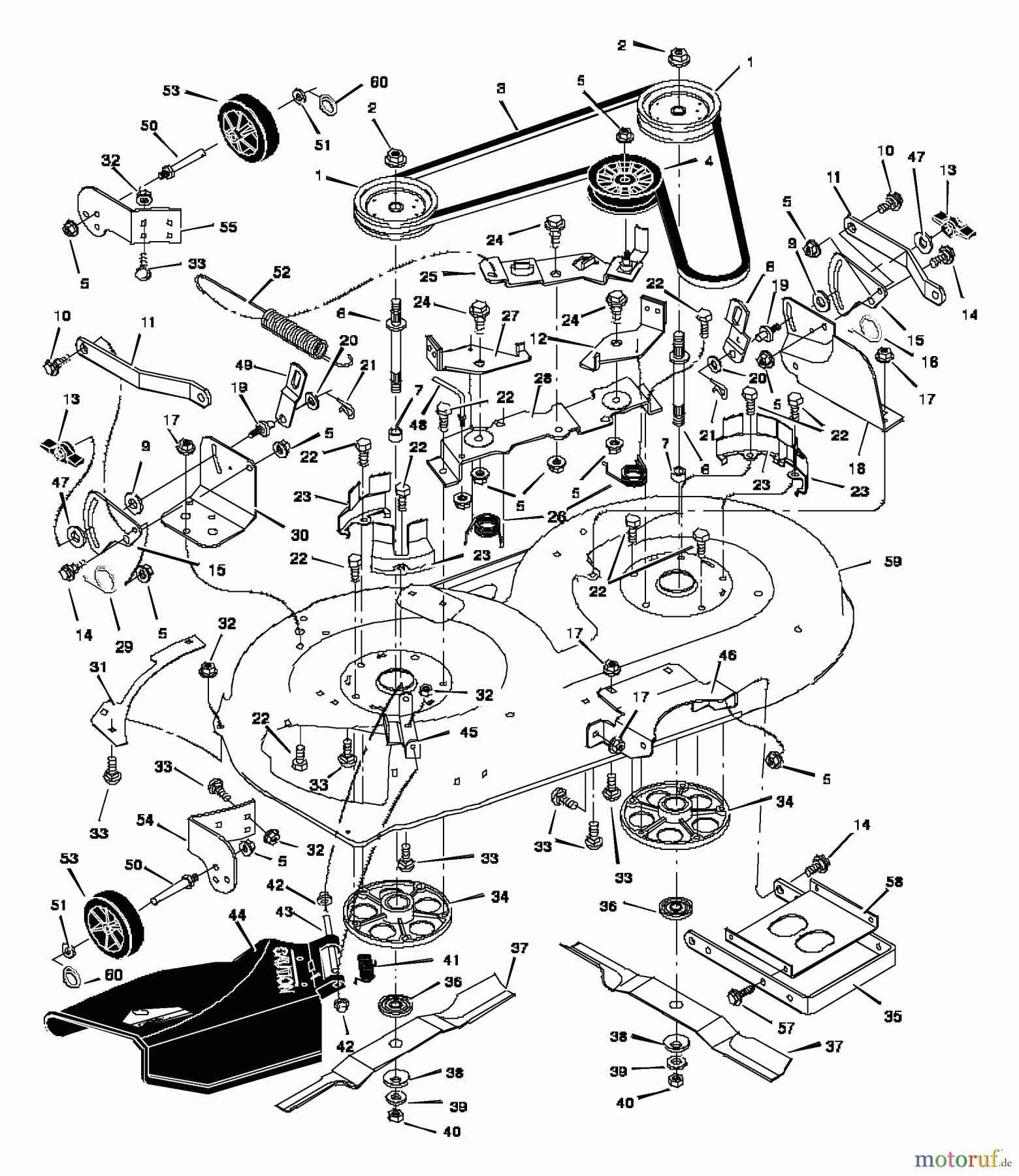 Murray Rasen- und Gartentraktoren 42560x83A - B&S/Murray 42