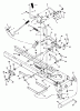 Murray 42560x83A - B&S/ 42" Lawn Tractor (1997) (Walmart) Ersatzteile Mower Housing Suspension