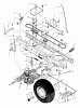 Murray 425611x99C - B&S/ 42" Lawn Tractor (2002) (AAFES) Ersatzteile Drive Assembly
