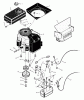 Murray 425611x99C - B&S/ 42" Lawn Tractor (2002) (AAFES) Ersatzteile Engine Mount Assembly