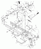 Murray 425611x99C - B&S/ 42" Lawn Tractor (2002) (AAFES) Ersatzteile Mower Housing Suspension