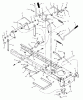 Murray 425612x99A - B&S/ 42" Lawn Tractor (2002) (AAFES) Ersatzteile Mower Housing Suspension