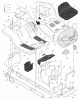 Murray 425613x31A - Scotts 42" Lawn Tractor (2002) (Home Depot) Ersatzteile Chassis And Hood