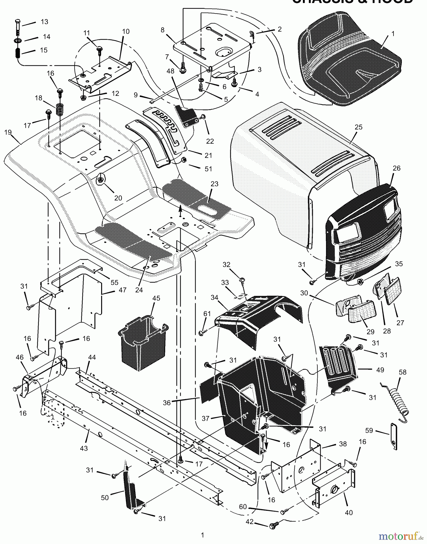  Murray Rasen- und Gartentraktoren 425614A - Murray 42