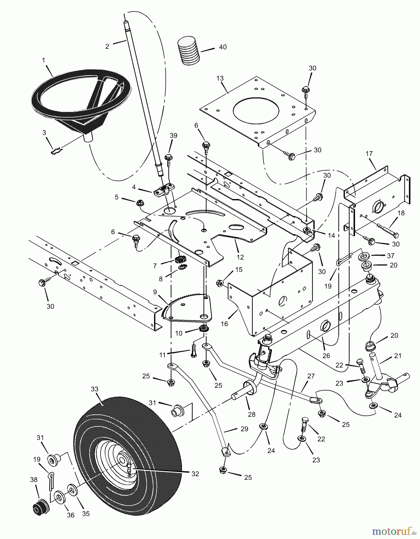  Murray Rasen- und Gartentraktoren 425614A - Murray 42