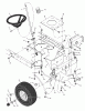 Murray 425614A - 42" Lawn Tractor (2002) Ersatzteile Steering