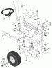 Murray 425614x92A - B&S/ 42" Lawn Tractor (2002) (Walmart) Ersatzteile Steering