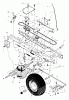 Murray 425615x30A - 42" Lawn Tractor (2003) Ersatzteile Drive Assembly
