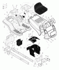 Murray 425619x24B - B&S/ 42" Lawn Tractor (2004) (Meijer) Ersatzteile Chassis & Hood