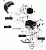 Murray 42561x8B - Scotts 42" Lawn Tractor (1997) (Home Depot) Ersatzteile Engine & Control Assembly
