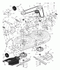 Murray 425620x92A - B&S/ 42" Lawn Tractor (2004) (Walmart) Ersatzteile Mower Housing