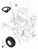 Murray 425620x92A - B&S/ 42" Lawn Tractor (2004) (Walmart) Ersatzteile Steering