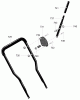 Murray 13051x81A - Yard King Edger (2000) Ersatzteile Depth Adjust Handle Assembly