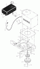 Murray 42569x6A - Ultra 42" Lawn Tractor (2000) Ersatzteile Engine Mount