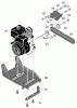 Murray 13051x81A - Yard King Edger (2000) Ersatzteile Engine Mount