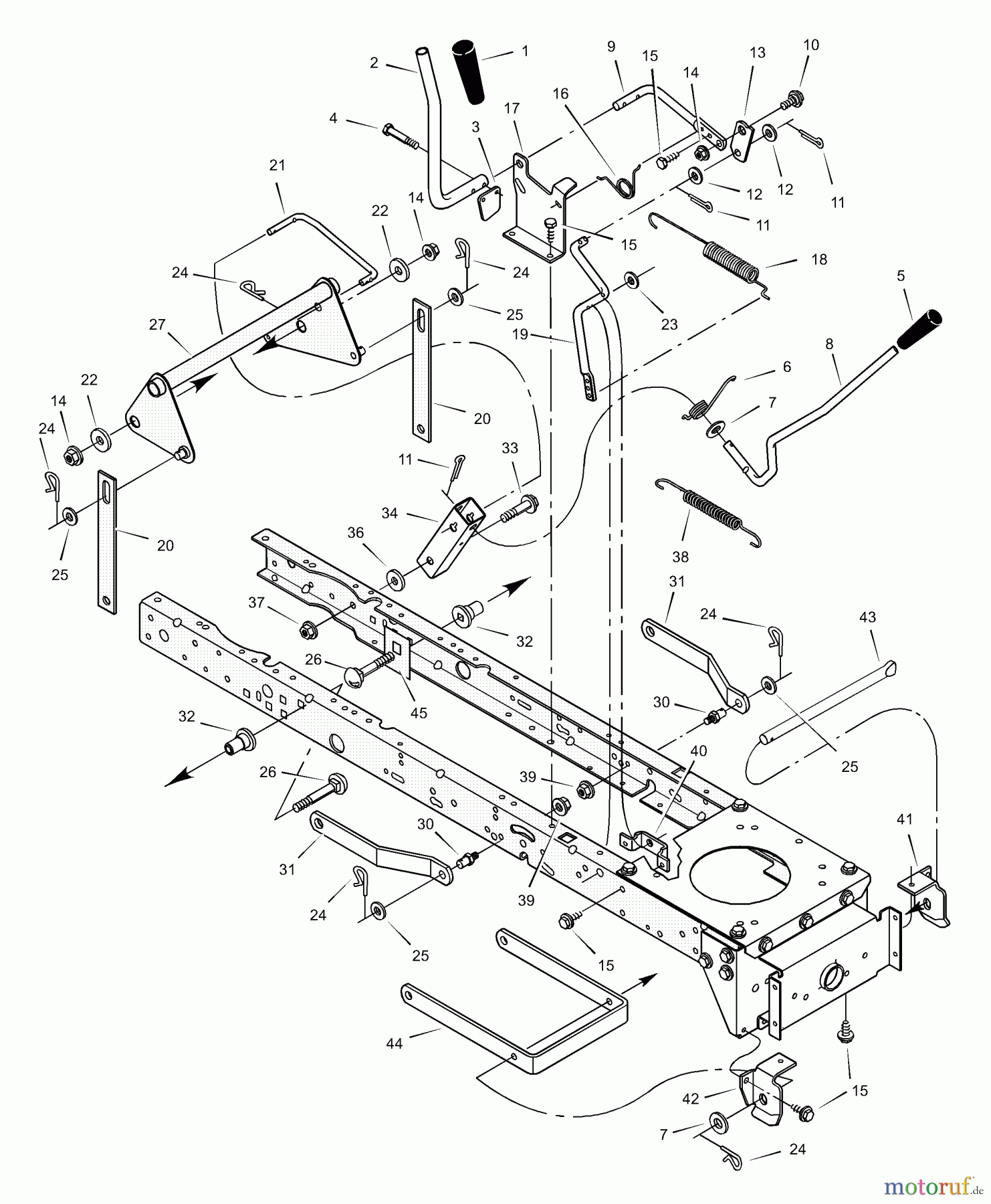 Murray Rasen- und Gartentraktoren 42571x31A - Scotts 42