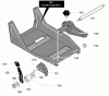Murray 13051x81A - Yard King Edger (2000) Ersatzteile Height Adjust Lever Assembly