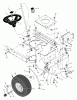 Murray 42571x8C - Scotts 42" Lawn Tractor (2001) (Home Depot) Ersatzteile Steering