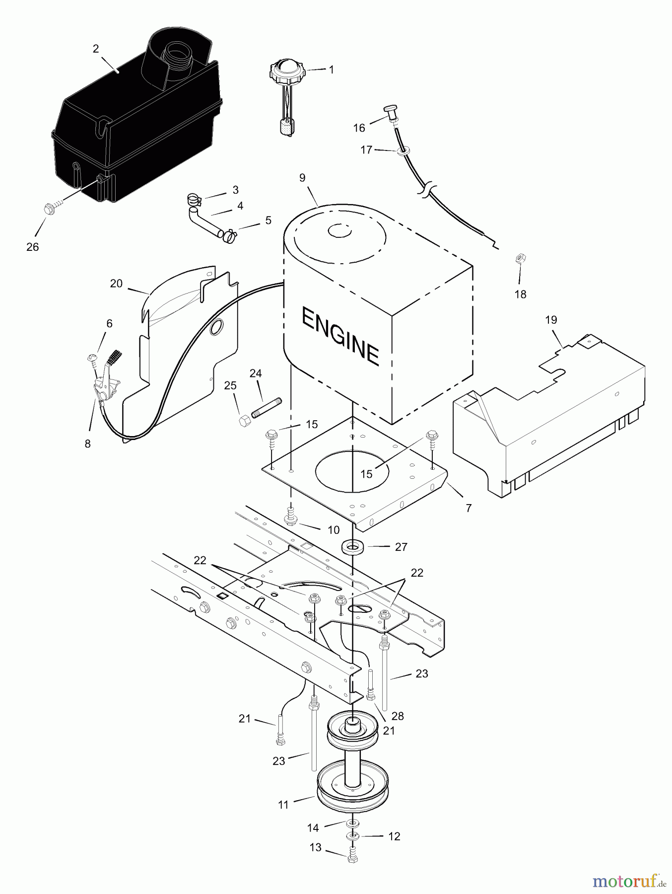 Murray Rasen- und Gartentraktoren 42572x31A - Scotts 42